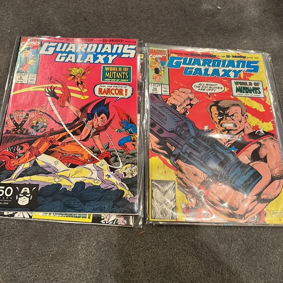 🥳Host Pick🤩1990 Guardians of the Galaxy #7-11 - Picture 3 of 4